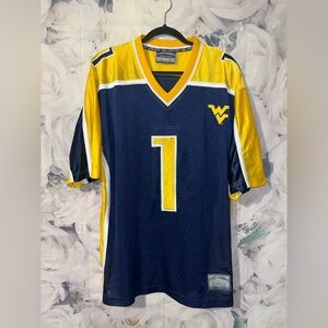 Vintage West Virginia Mountaineers Jersey #1 Steve & Barry’s Men’s Size XL